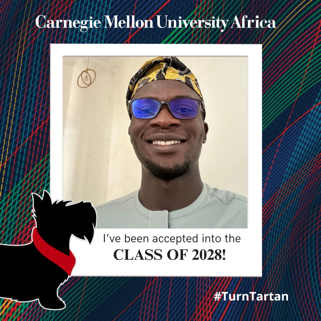 Damilare Lekan Adekeye — Mastercard Foundation Scholar at CMU-Africa