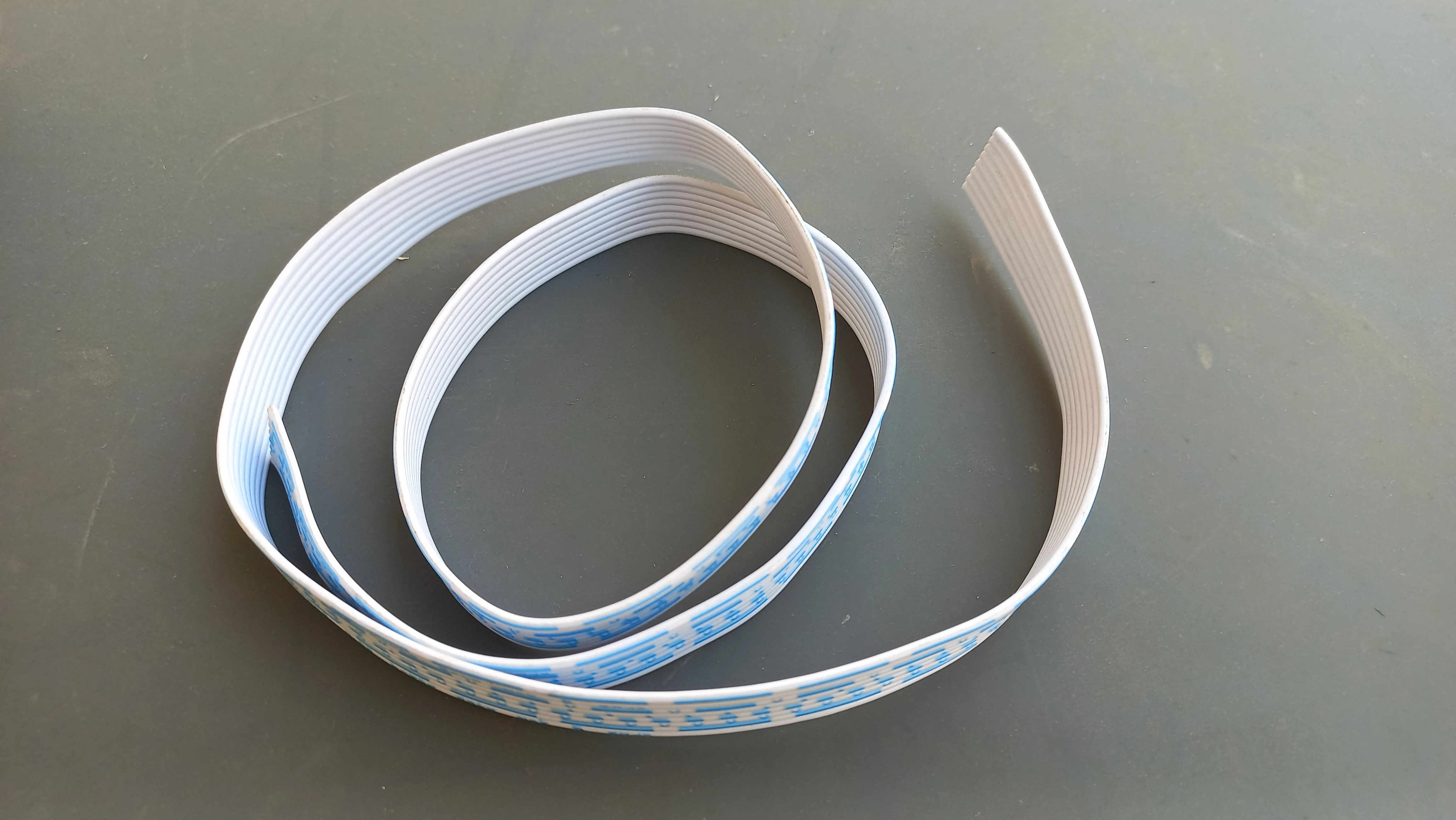 Ribbon cable for multi-sensor wiring harnesses