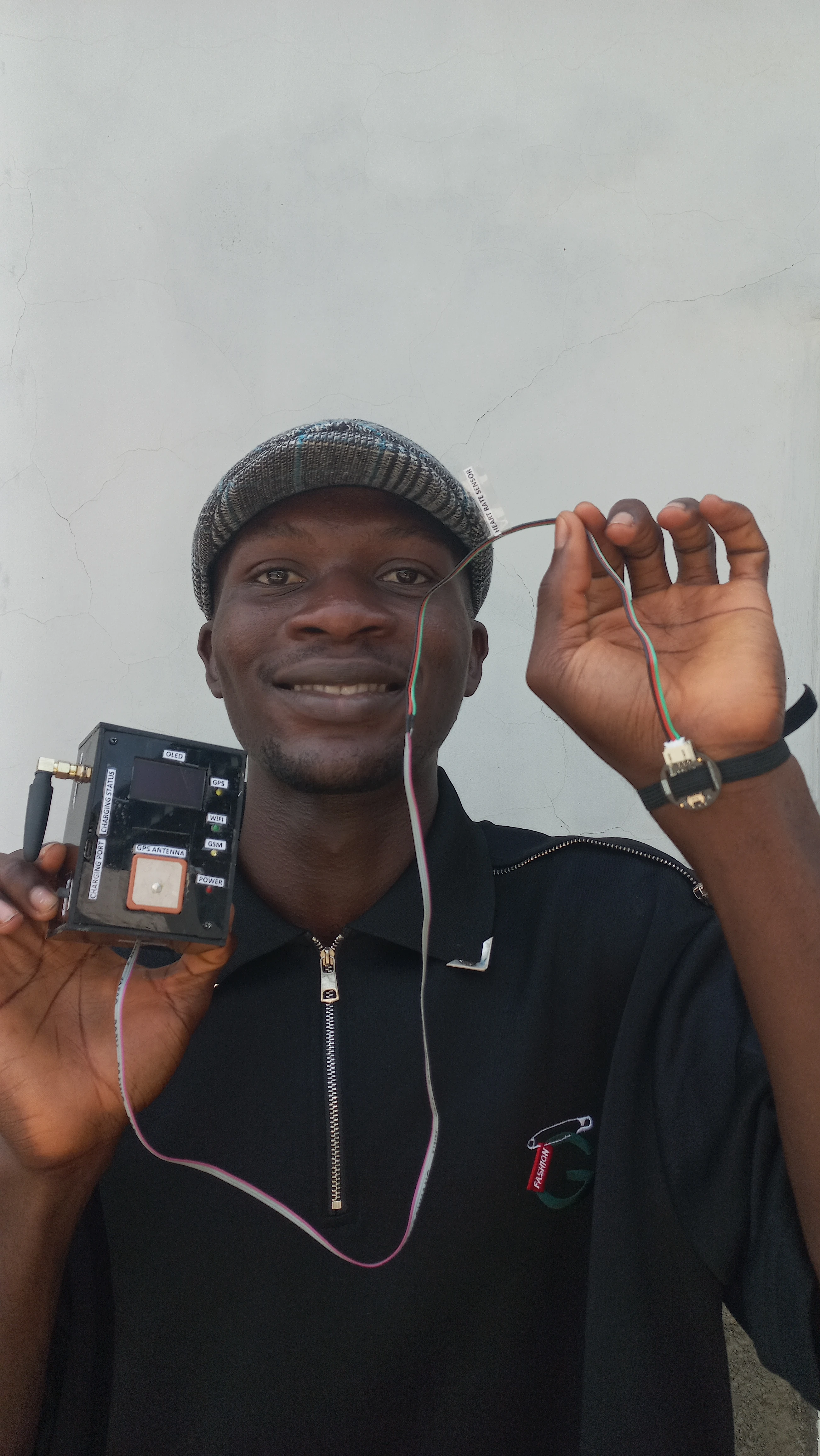 Developer holding device showing BPM SENSOR port label