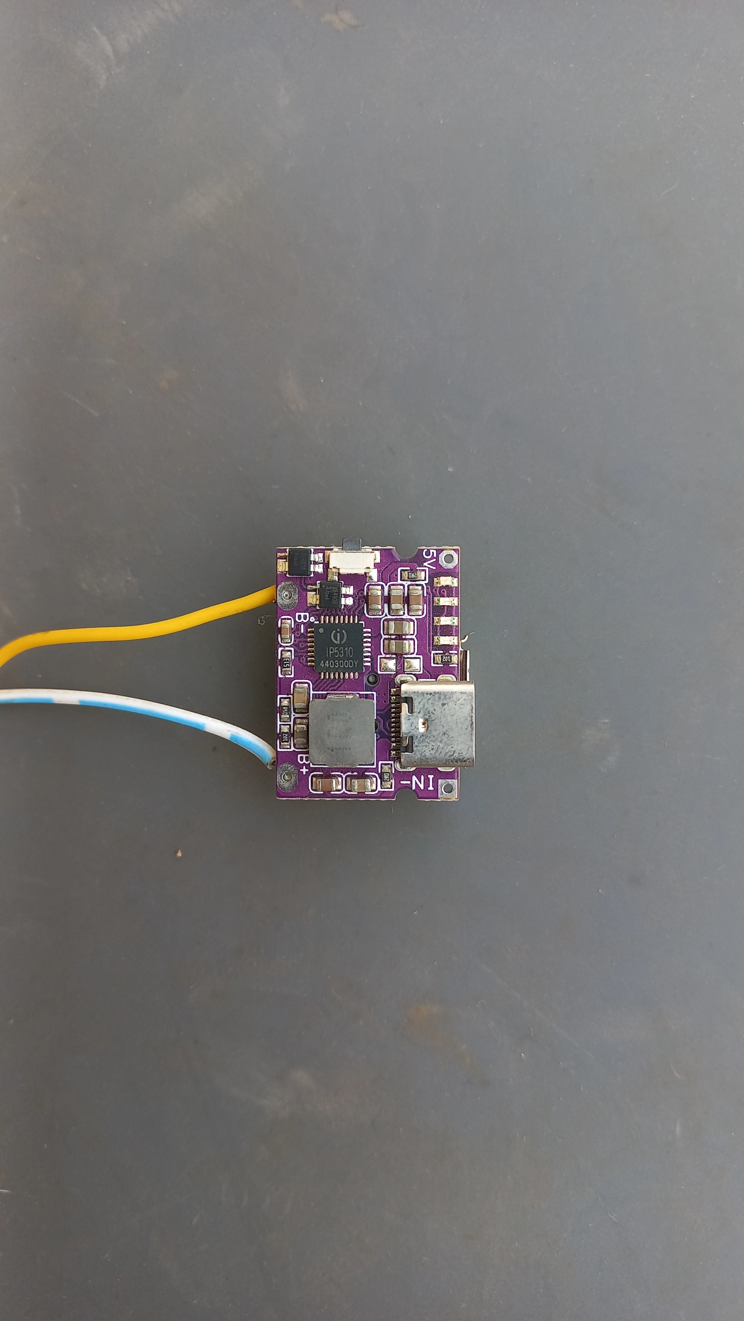 LiPo power board USB-C side