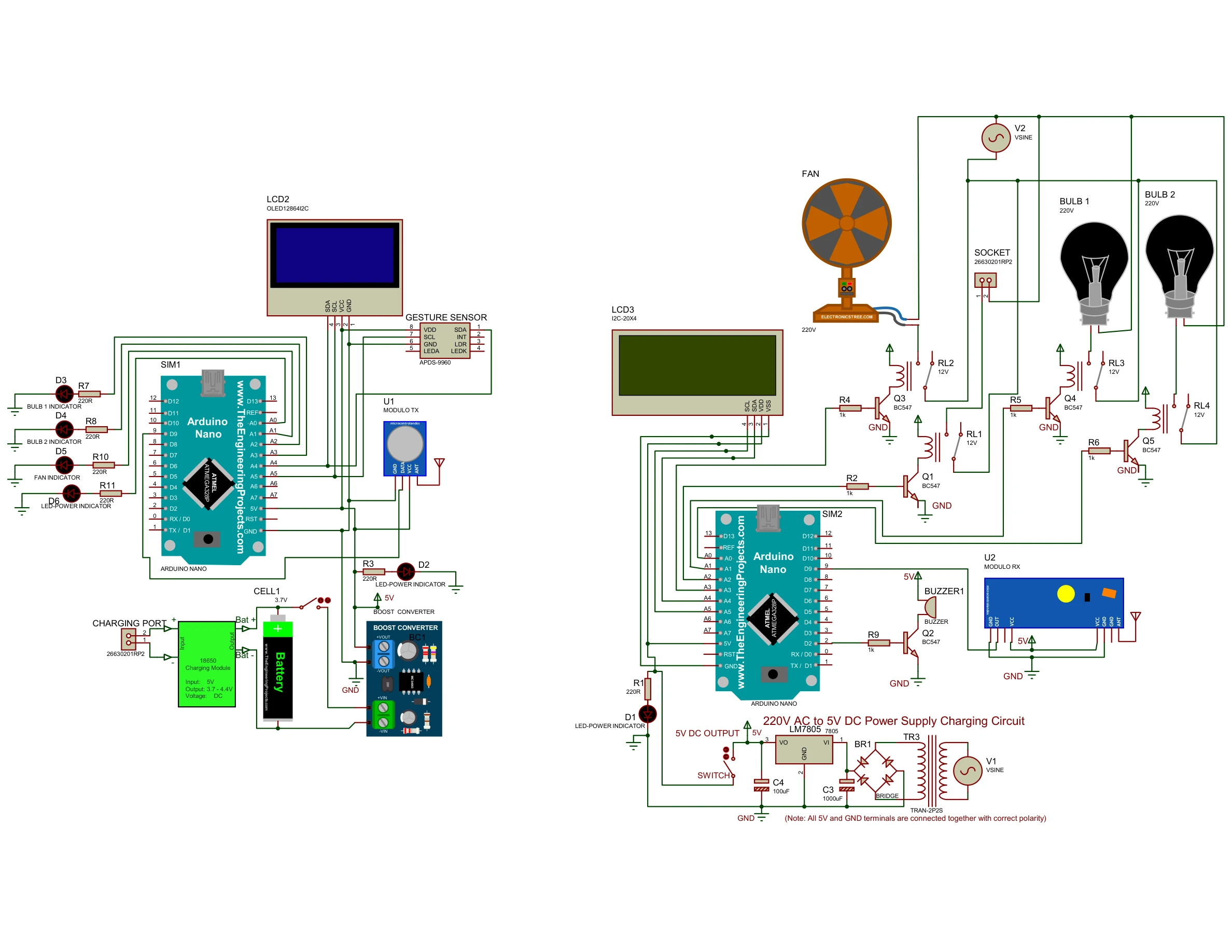 Circuit diagram (colour)