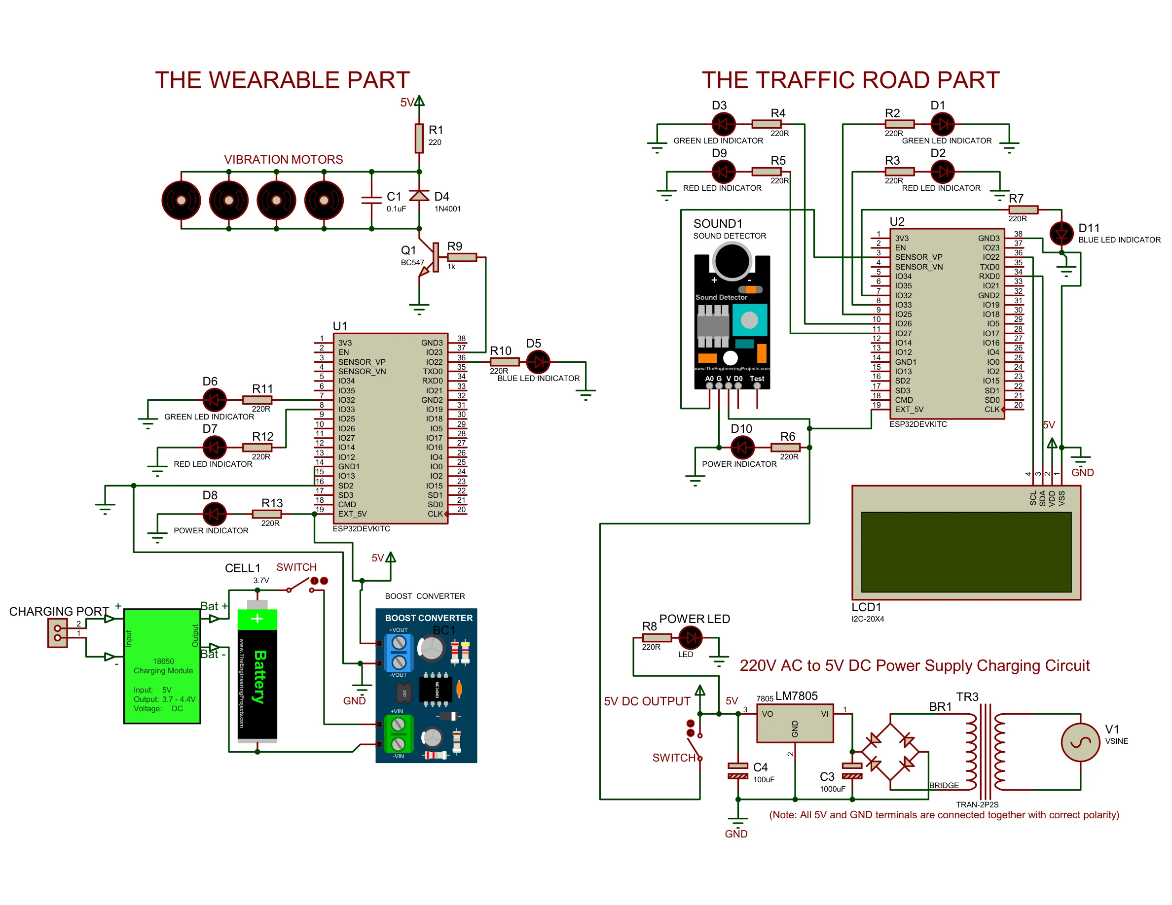 Circuit diagram (colour)